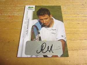 Alex Bogdanovic Autographed 2013 Ace Authentic Grand Slam #BAAB1 Card ATP Tennis - Picture 1 of 2
