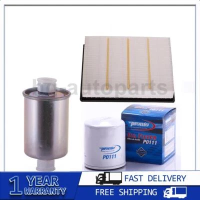 Filtro de aceite de motor, filtro de aire, filtro de combustible para Chevrolet Silverado 1500 2002 2001 Foto 1 de 4