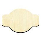 Sign and Banner 5 Laser Cut Out Unfinished Wood Shape Craft Supply