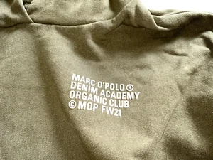 MARC O´Polo Denim - stylischer Damen Hoodie / Kapuzenpulli - Khaki - GR. S - Bild 1 von 6