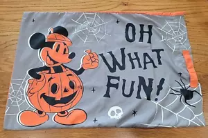 Disney Mickey & Minnie Mouse 2-seitig Halloween Kissenhülle Leckerbissentasche 29X20 - Bild 1 von 4