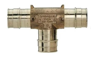 Watts LFPFT555X-10 1x1x1 in Lead Free ASTM F1960 Tee, 10 pack - Picture 1 of 1