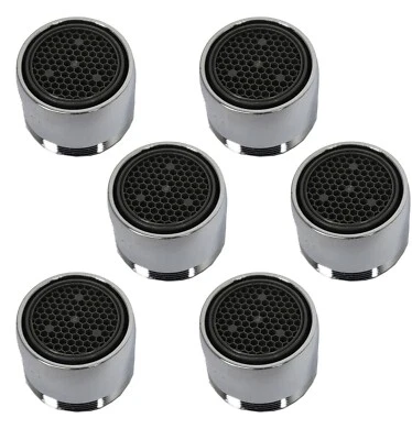 NEOPERL 1.5 GPM Faucet Aerators (6-Pk) Dual Thread 15/16" -27 OD, 55/64" -27 ID