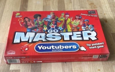 Go Master YouTubers Board Game by IDEAL | Family board game 🔥 Sealed - Image 1 of 4