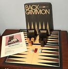 Vintage Backgammon Bookshelf Box Set Dynamic Reiss Games 1973 COMPLETE ** FLAWS