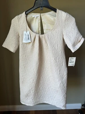 Patrizia Pepe Mujer Cuello en V Profundo Manga Gorra Mini Aspetto Genérico Talla 40/6 Foto 1 de 4