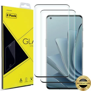 Protector de pantalla de vidrio templado 3D curvado cobertura completa 9H para ONEPLUS 10Pro - Imagen 1 de 9