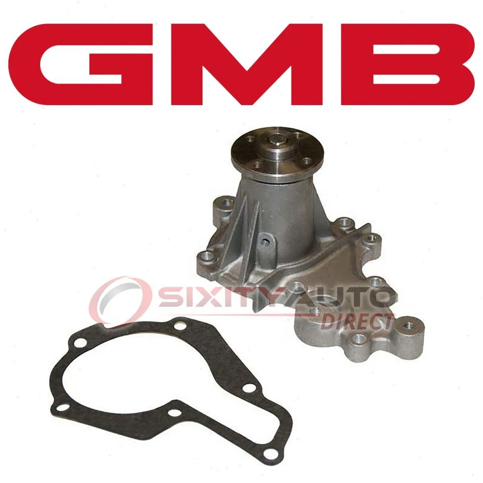 GMB Water Pump for 1985-1988 Chevrolet Sprint 1.0L L3 - Coolant Antifreeze xx - Imagem 1 de 4