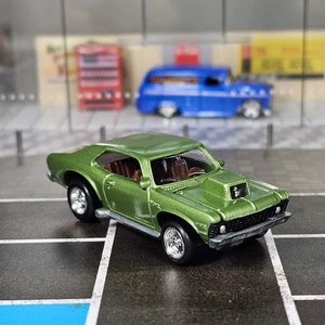 1/64 Johnny Lightning 1972 Chevy Nova SS Muscle Cars USA 72 Diecast Green Car - Picture 1 of 11