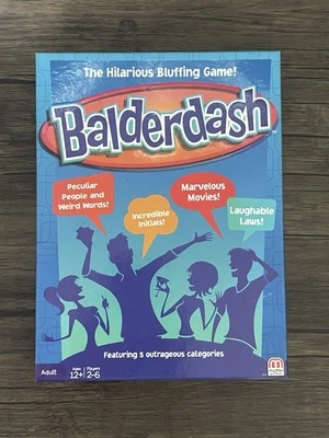 Balderdash The Hilarious Bluffing Juego de Mesa Edición 2014 En Caja Original Foto 1 de 3
