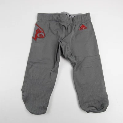 Louisville Cardinals adidas Football Pants Men's Gray Used - Image 1 of 4