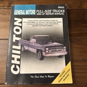 GM Full-Size Trucks, 1980-87 (Chilton Total Car Care Series Manuals) - Very Good - Imagen 1 de 3