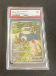 PSA 9 Snorlax ETB SVP 051 Black Star Promo – English Pokémon TCG - Picture 1 of 3