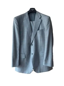 D'Urban suit, super 100's, grey prince of wales check, 50, AU40, large - Picture 1 of 9