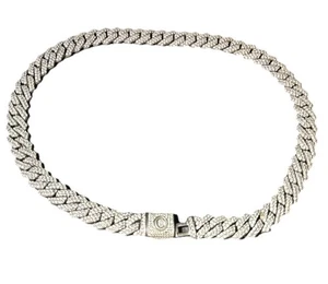 14MM PRONG CUBAN CHAIN Size 20" From Cernucci - Picture 1 of 9