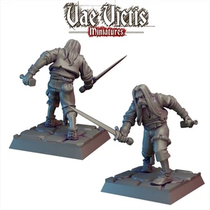 "Drunk Mercenary" Vae Victis Miniatures D&D Warhammer Mordheim Frostgrave - Picture 1 of 1