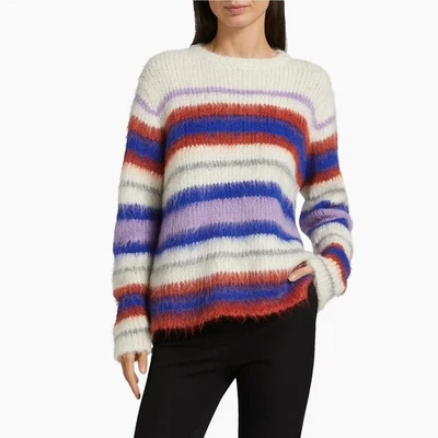 Suéter The Elder Statesman Cardo Viñedo Rayas Mezcla Alpaca Talla Pequeña Foto 1 de 4