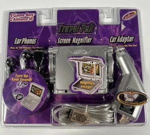 Vintage Intec Game Boy Advance SP Travel Pack SILVER New Sealed 3 Piece 2003 - Picture 1 of 5