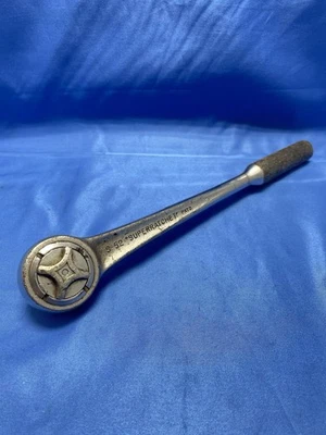 Vintage J.H. Williams 1/2” Drive 11" Ratchet Superratchet S-52 USA - SMOOTH - Image 1 of 4
