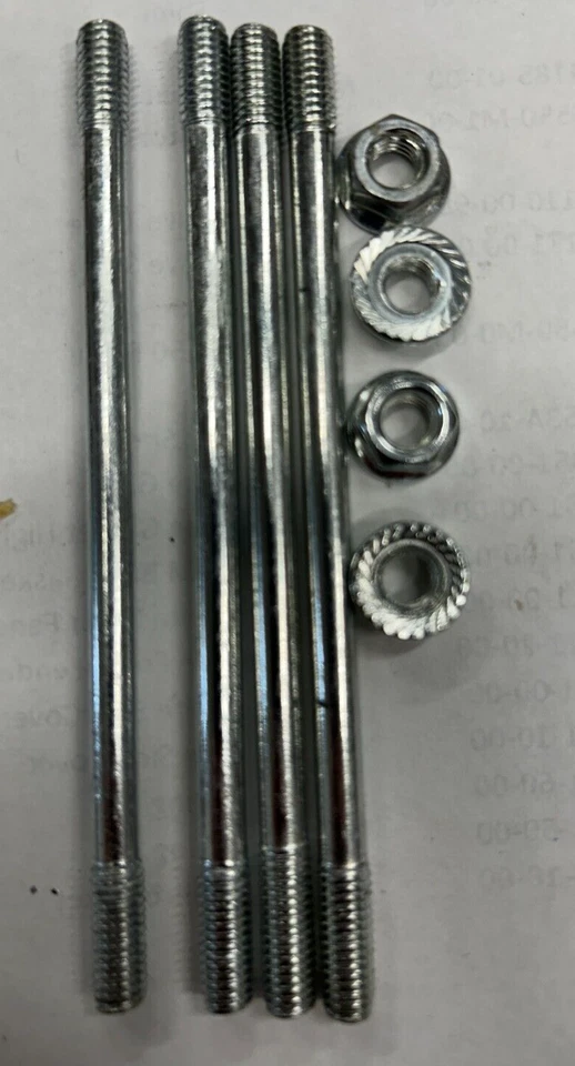 Cylinder Stud Kit for Yamaha PW50 95380-06600 90116-06418 '81-'25 aftermarket - Image 1 of 1