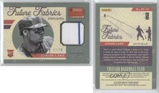 2013 Panini America's Pastime Future Fabrics /75 Junior Lake #JU Rookie RC