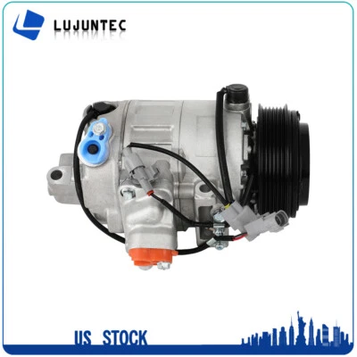 AC A/C Compressor w/Clutch & Pulleys 7SBU16C For Lexus LS430 4.3L 2001 2002 2003 - Image 1 of 4