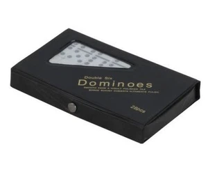 Juego de azulejos blancos tamaño jumbo de dominó grueso azulejos dominó - Imagen 1 de 2