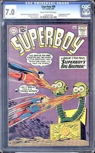 SUPERBOY #89 CGC 7.0 1er Mon-el, 2da aparición de Phantom Zone!  - Imagen 1 de 1