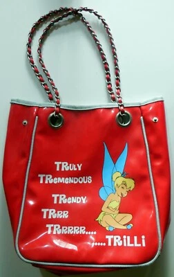 BORSA BORSETTA WALT DISNEY PVC LE PANDORINE TRULY TREMENDUS TRILLI PETER PAN  - Imagem 1 de 4