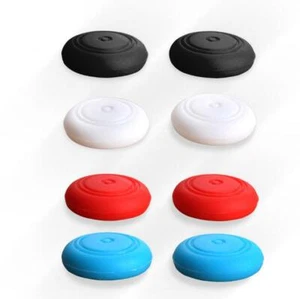 8X Silicone Grip Thumb Stick Extender Button Cap Kit for Nintendo Switch Joy-Con - Picture 1 of 15