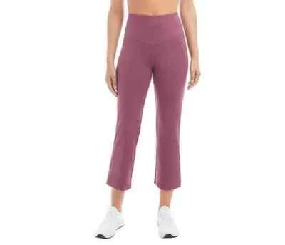 Calça Jockey Feminina Yoga Capri Fenda Cropped Flare - Imagem 1 de 4