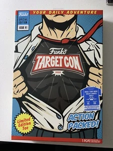 Funko Pop! Tee Shirt Target Con size XL Limited Edition (Feb 2020) IN STOCK Pop - Picture 1 of 2