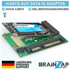 mSATA 50*30 mm SSD auf 2,5-Zoll SATA 3 III Konverter Adapter Karte Mini-SATA