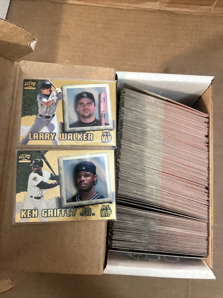 1998 PACIFIC INVINCIBLE BASEBALL COMPLETE SET 1-150 JETER, BONDS, RIPKEN - Image 1 of 1