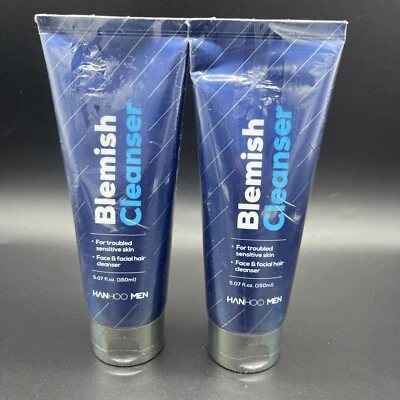 2- HanHoo Men Blemish Cleanser For Troubled Sensitive Skin Men Skincare 5.07 oz - Image 1 of 2