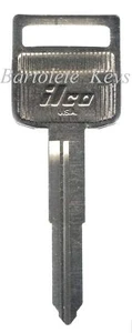 Replacement Key Blank Fits 2004 2005 2006 2007 Suzuki Boulevard C50 C M 50 M50 - Bild 1 von 7