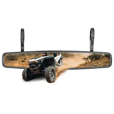 UTV Rear View Race Mirror with 2" Clamp Fit Can-Am Commander 1000R 800 700 MAX - Image 1 of 4