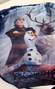 Borsa Disney Frozen II con coulisse - Kristoff Sven e Olaf - Nuova con etichette - Foto 1 di 2