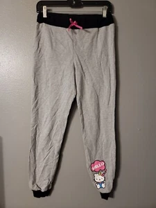 Sanrio 2014 Hello Kitty Gray Lounge Pajama Pants Girls Size XL - Picture 1 of 5