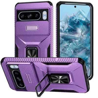 Case For Google Pixel 8  Pixel 8 Pro 8A Ring ARMOUR Shockproof Stand Phone Cover - Image 1 of 4
