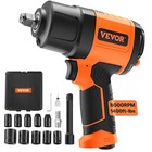 VEVOR Air Impact Wrench 1/2" Square Drive 1400ft-lb Nut-busting Torque 90-120PSI