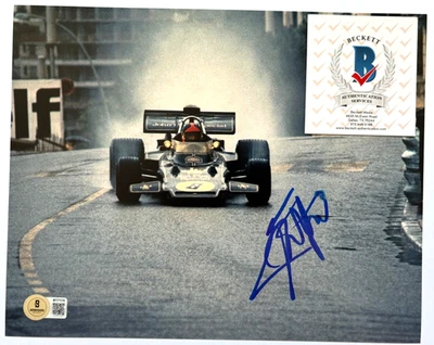 FOTO 8X10 FIRMADA POR EMERSON FITTIPALDI INDIANAPOLIS INDY 500 FORMULA UNO F1 BAS 1 Foto 1 de 2