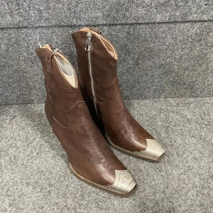 FREE PEOPLE Brayden Western Boot Women's Size 36 US 5 Hot Fudge - Picture 1 of 7