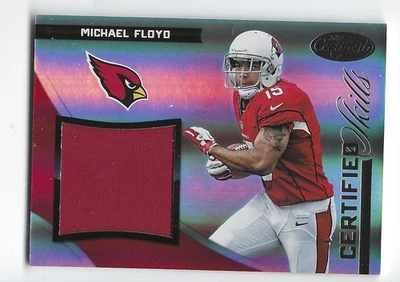 2012 Panini сертифицированный #23 Майкл Флойд сертифицированные навыки материалы #/299 - Изображение 1 из 2
