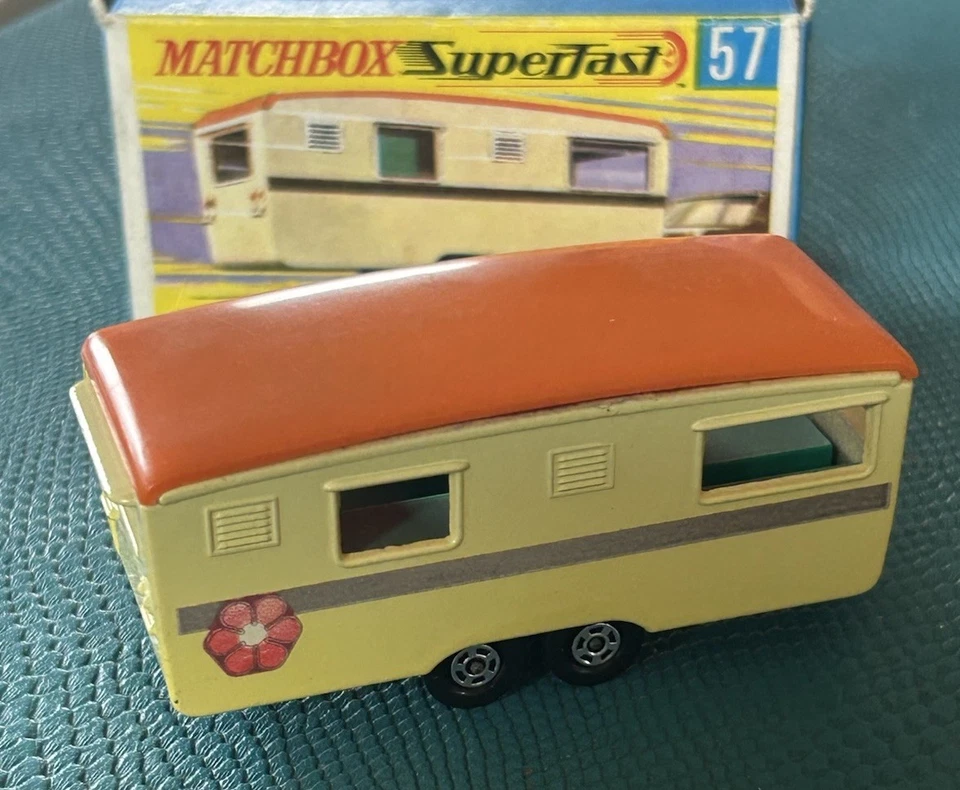 Matchbox Superfast No. 57 Trailer Caravan OVP - Bild 1 von 4