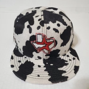 Houston Astros tailliert Größe 7 3/8 New Era 59Fifty Cattlepack Cowprint exklusiv - Bild 1 von 10