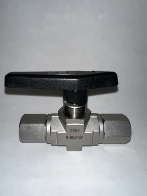 Válvula de bola Parker 8F-B8LJ2-SSP B-Series 1/2′′ FNPT 316 SS 6000 PSI Foto 1 de 2