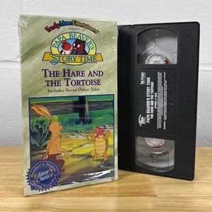Papa Beaver’s Story Time - Hare and the Tortoise VHS Tape 1997 Reader’s Digest - Picture 1 of 7