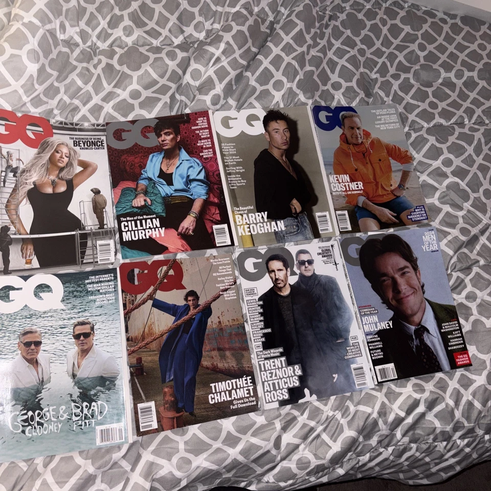 GQ x8 Magazines Foto 1 de 1