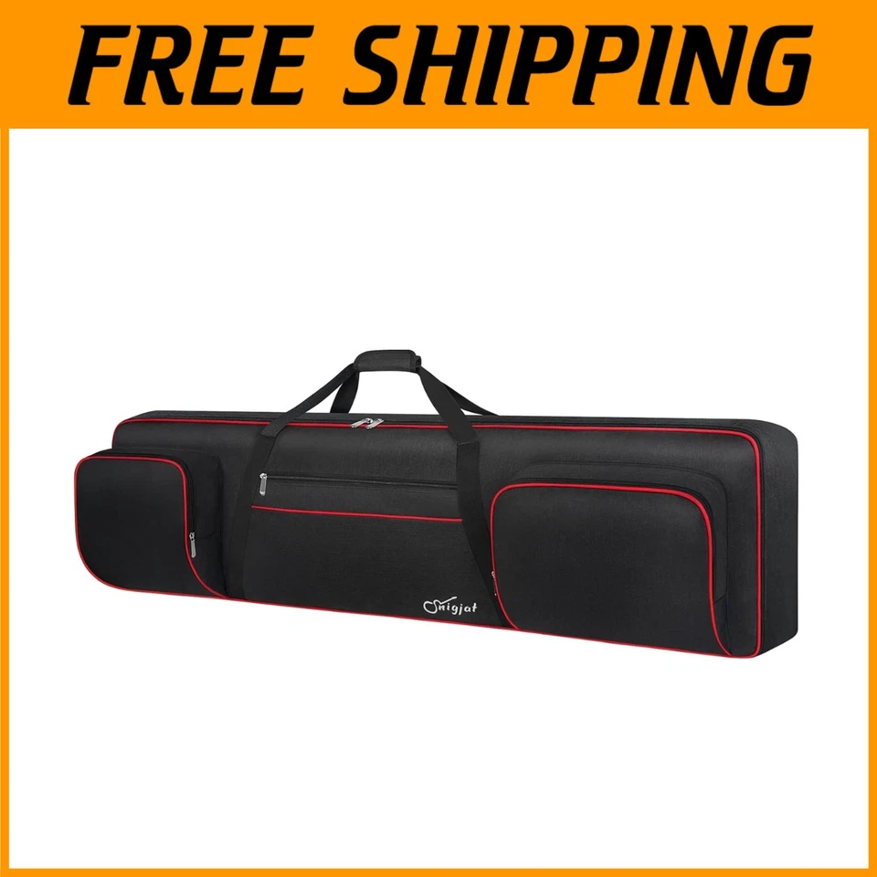 Compact 88 Key Keyboard Backpack Case - Adjustable Safety Straps Included - Image 1 of 4